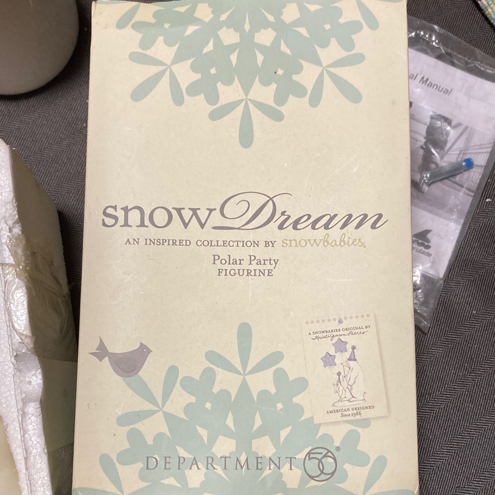 Snowbabies SnowDream Polar Party Figurine